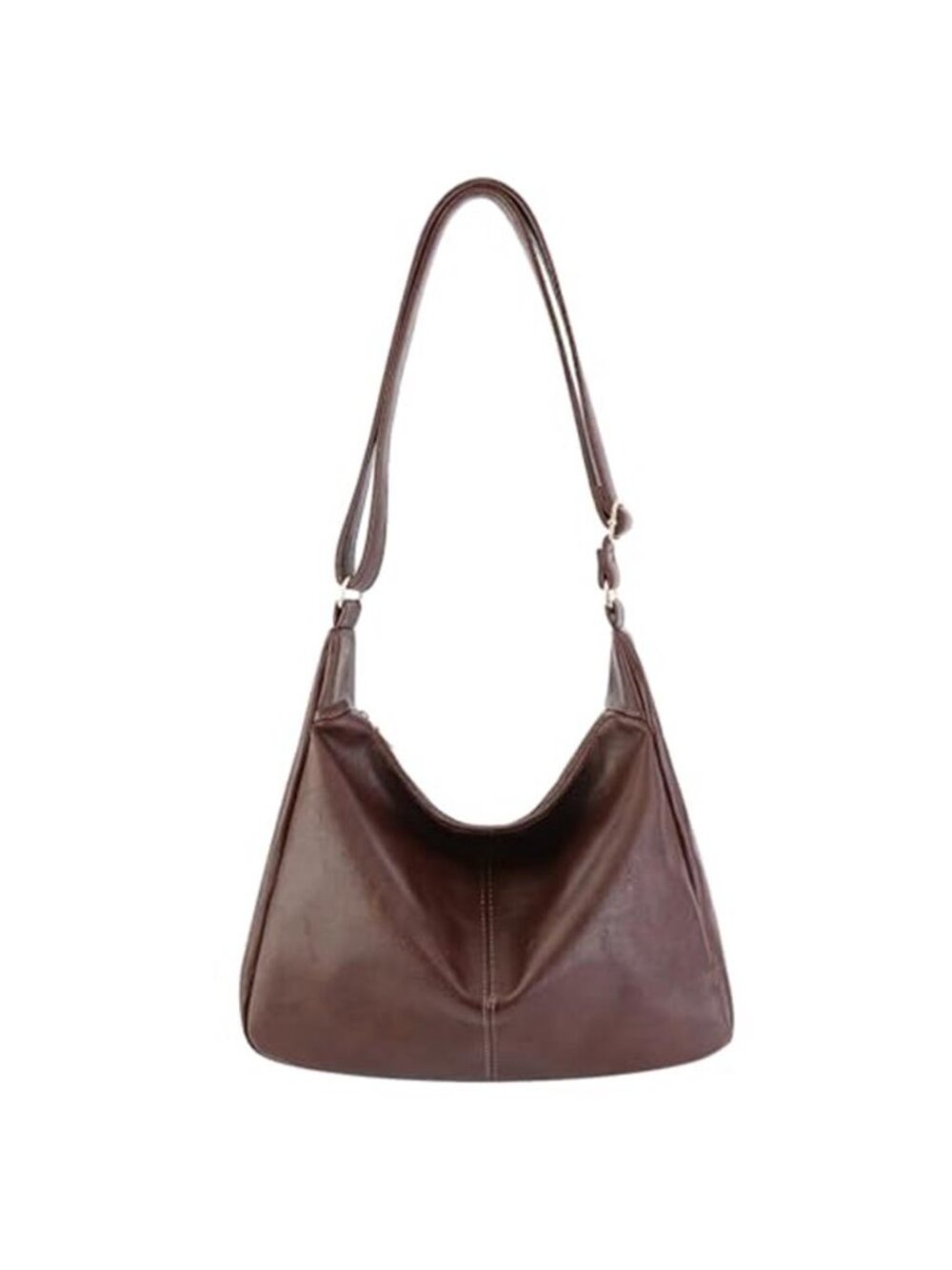 Hobo Bags for Women Foldable Leather Slouchy Shoulder Bag Crossbody Purses